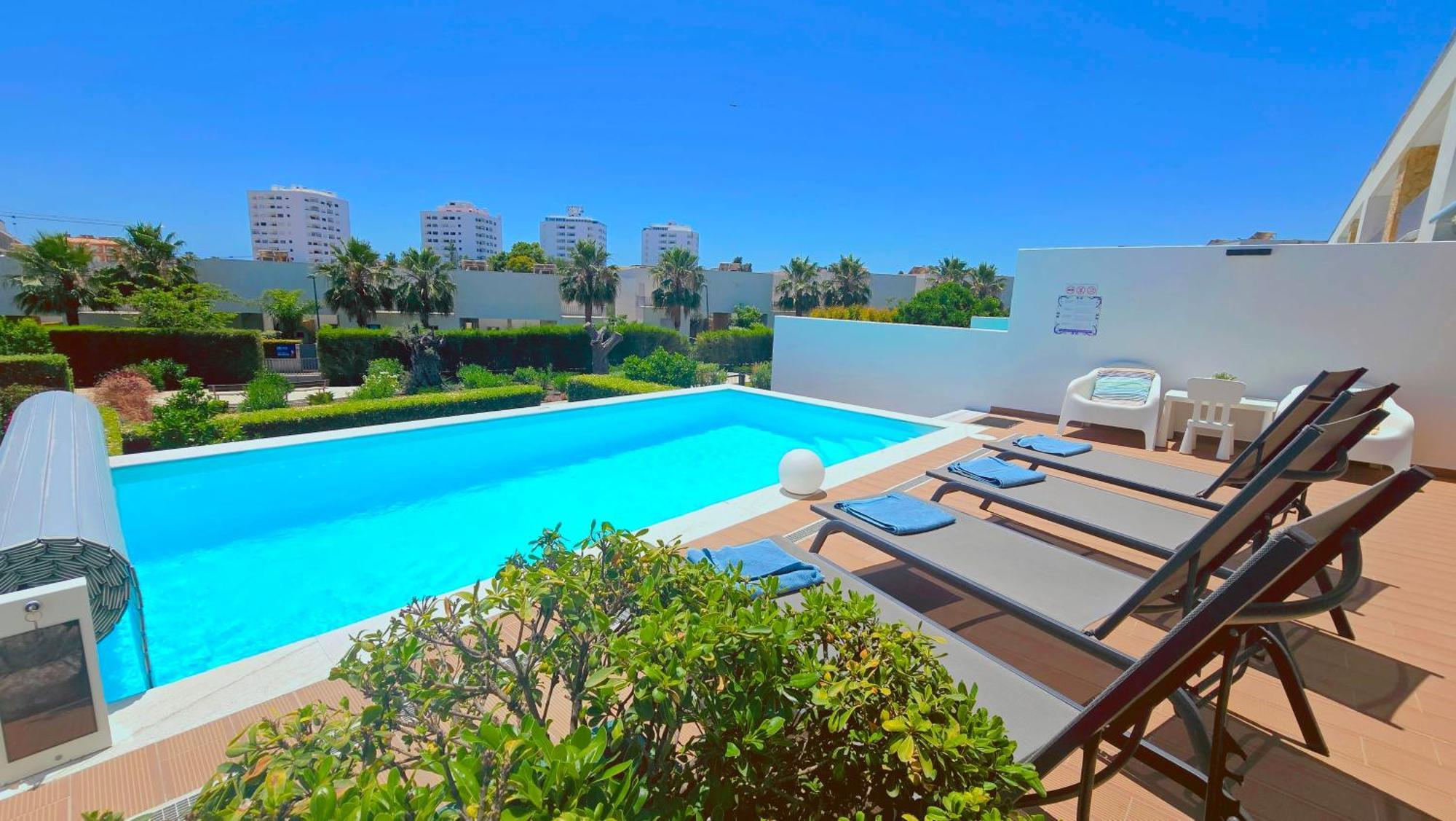 Luxury Villa & Private Heatable Pool In Albufeira Kültér fotó
