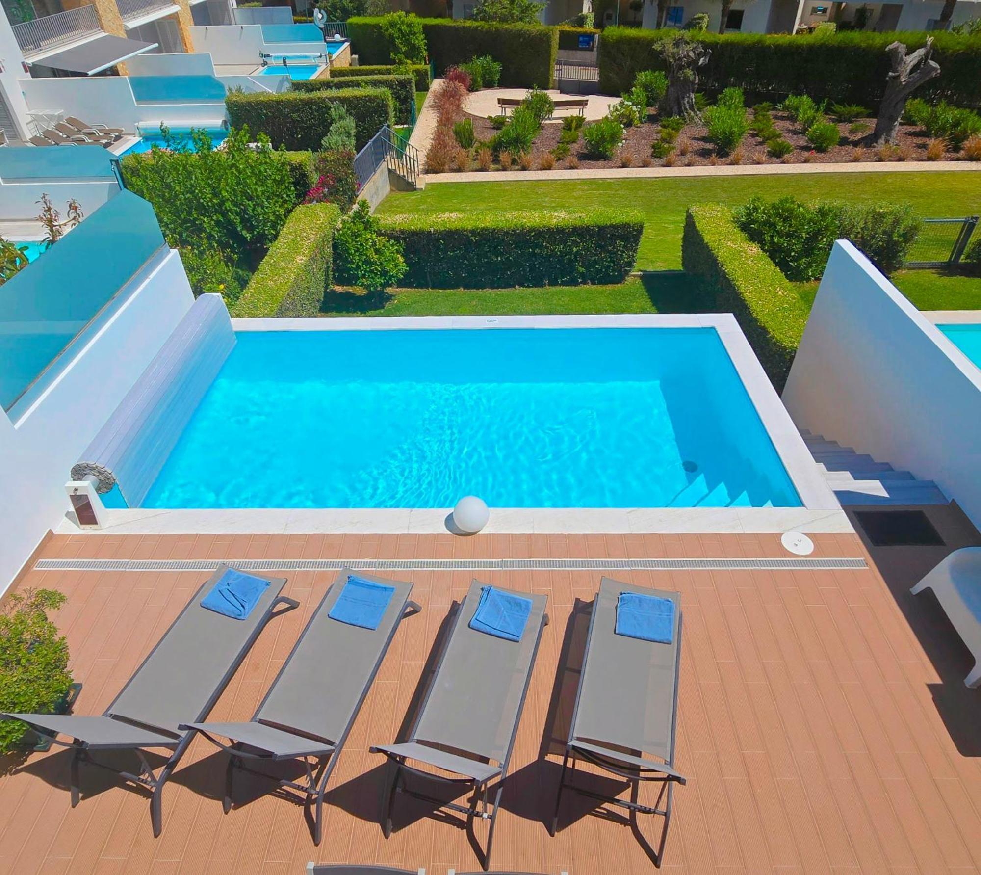 Luxury Villa & Private Heatable Pool In Albufeira Kültér fotó
